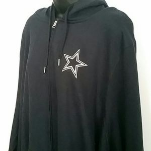 Womens Dallas Cowboys Zippered Hoodie 4 XL Navy